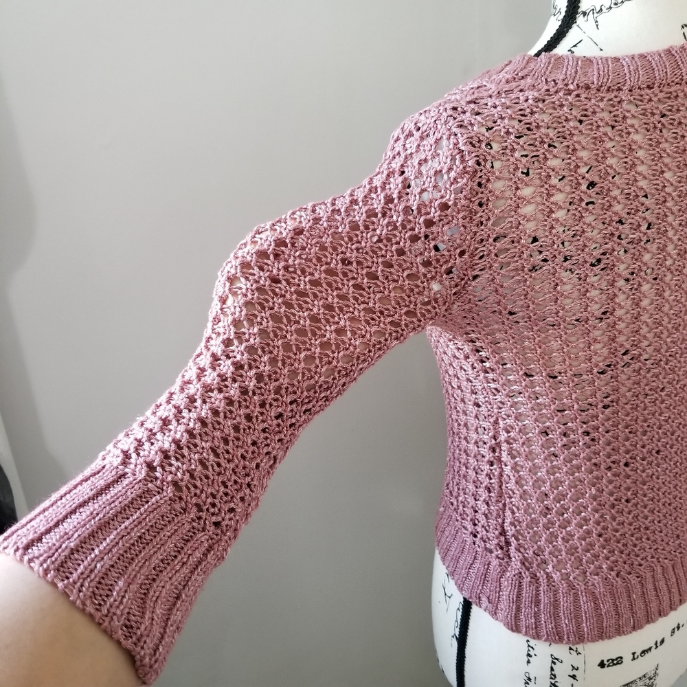 Rue21 Pink Embroidered Blouse. - Picture 10 of 16